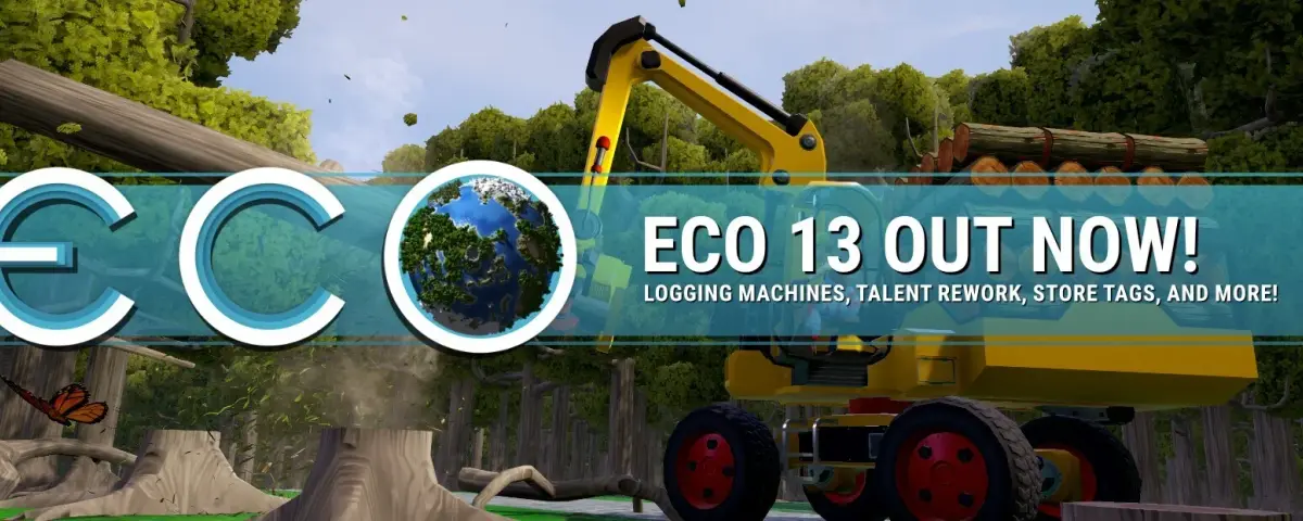 Eco Update 13: Logging-Maschinen & Fortschritts-Rework (8. April 2026)