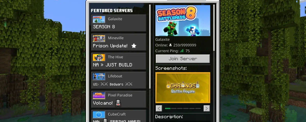 Wie man einem Minecraft Bedrock Edition Server beitritt: Plattformübergreifende Verbindungsanleitung