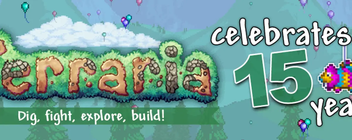 Terraria 15. Jubiläum: 70 Mio. verkauft, Crossplay kommt (16. Mai 2026)