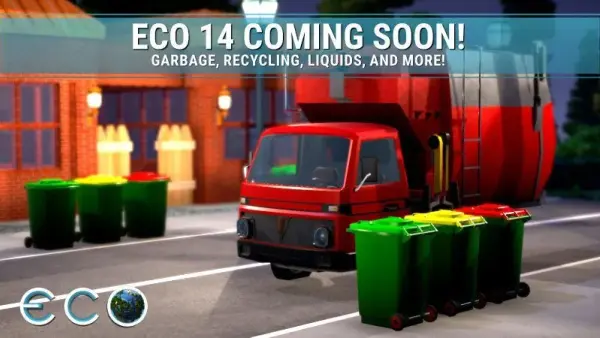 Eco Update 14 Vorschau: Müll und Recycling im Playtest (Juli 2026)