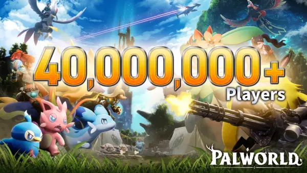 Palworld erreicht 40 Millionen Spieler vor 1.0-Release am 10. Juli 2026