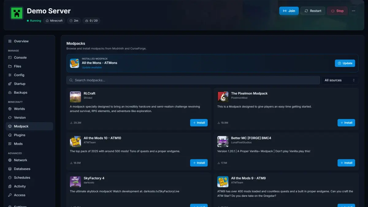 Modpack Installer