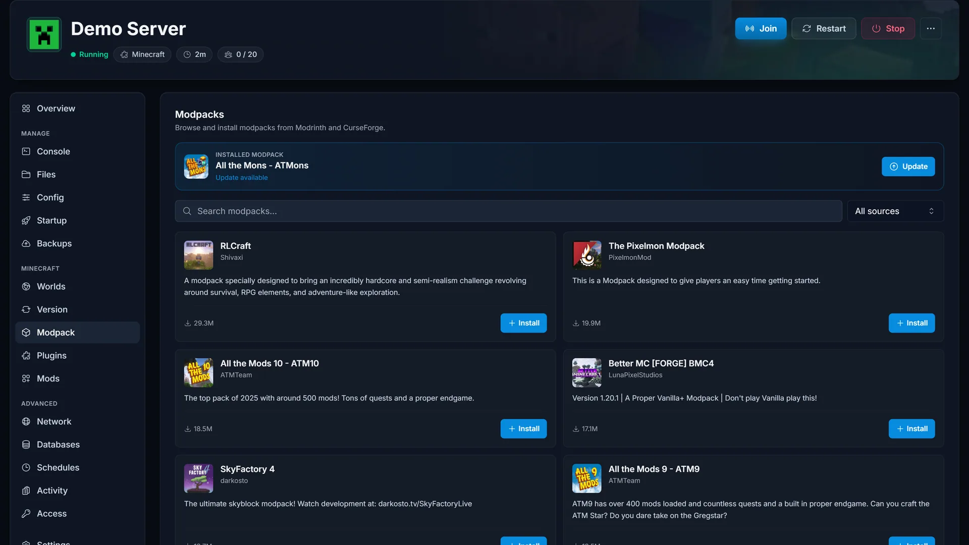 Modpack Installer